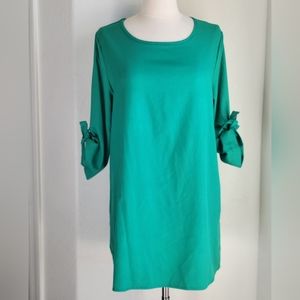 Sample Green Tunic Blouse 3/4 Sleeve Lightweight Green women Size X-Large XL EUC